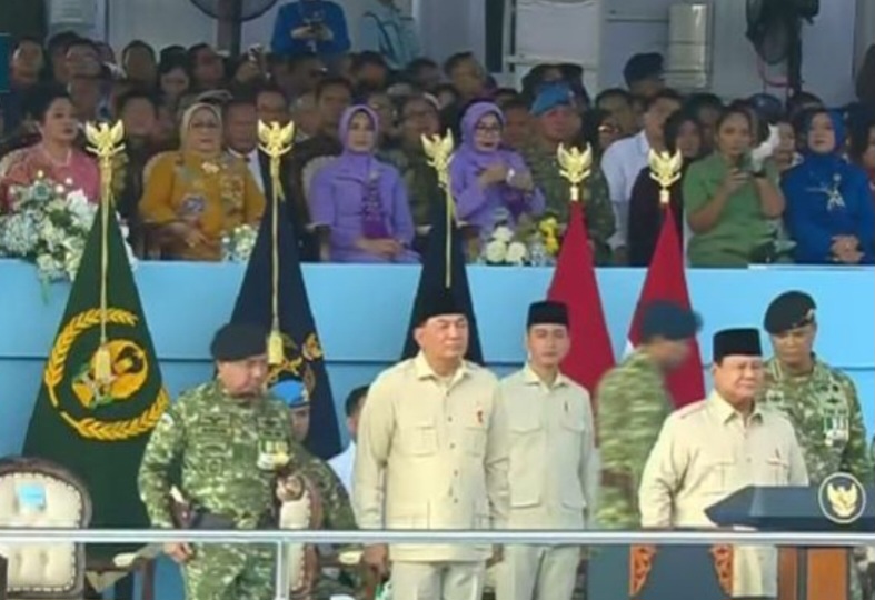 Presiden dan Wapres Terdahulu Hadiri HUT ke-80 TNI di Monas, Megawati Absen